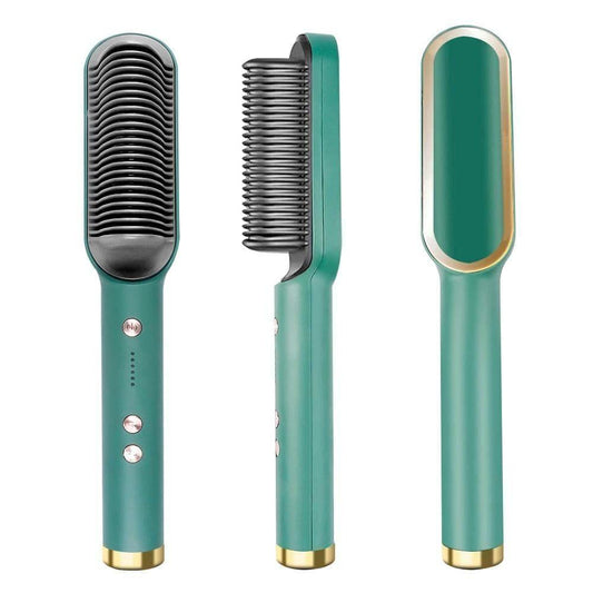 Hair Straightener Comb for Women & Men, Hair Styler, Straightener Machine Brush/PTC Heating Electric Straightener